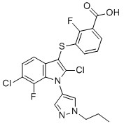 Cudetaxestat (Synoniemen: BLD-0409) CAS-nr.:1782070-21-6